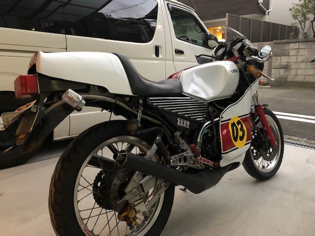 松野屋 キャンバスフラットショルダー RZ250 RZ350 当時物 フルカウル