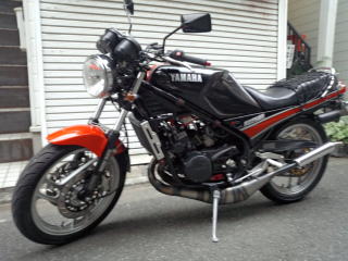 RZ250R サイドカバー